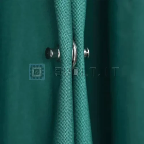 4 Paia Bottoni Magnetici per Tende Staccabili Fissaggio