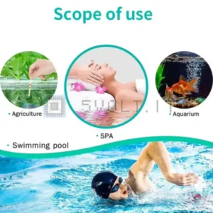 50pz Strisce Reattive Test Acqua Piscina 5in1 Cloro PH