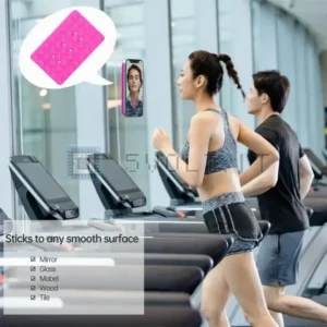 Ventosa in Silicone Rosa Doppio Lato in Gomma Siliconica