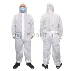 Tuta Monouso Traspirante Antipolvere PP Bianca XL Spray