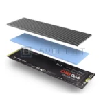 Dissipatore di Calore SSD M.2 PS5 Silicone NVME NGFF