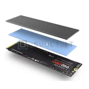 Dissipatore di Calore SSD M.2 PS5 Silicone NVME NGFF