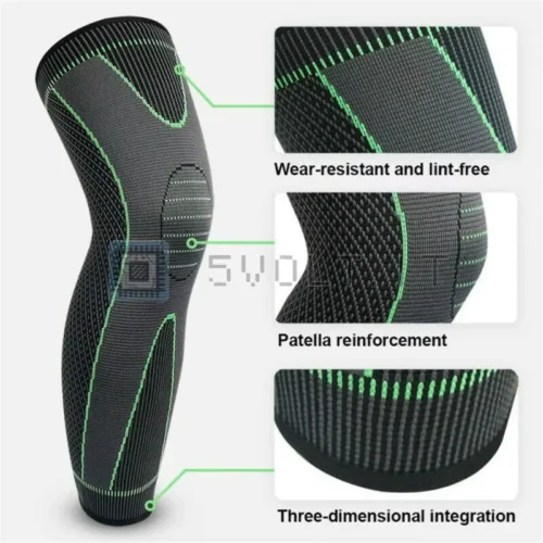 1pz Ginocchiera Integrale Compressione TG XL Verde