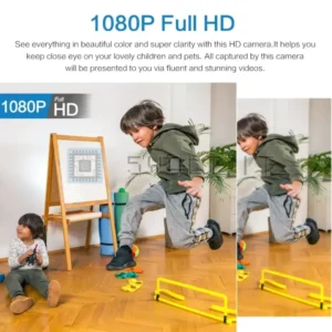 Mini Camera WiFi X5 720P HD Rilevatore Suoni con Memoria