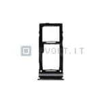 Slot SIM Card Tray Nero Dual per Samsung Galaxy A52 A72