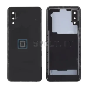 Copri Batteria Senza Logo Nera per Samsung Galaxy A02