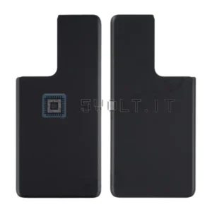 Copri Batteria No Logo Nera per Samsung Galaxy S21 Ultra