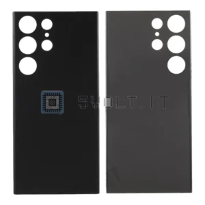 Copri Batteria No Logo Nera per Samsung Galaxy S23 Ultra