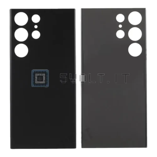 Copri Batteria No Logo Nera per Samsung Galaxy S23 Ultra