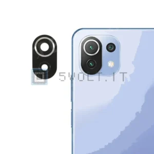 Lente Fotocamera Posteriore Nera per Xiaomi Mi 11 Lite 4G