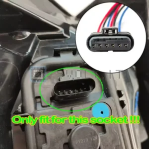 Spina Lampada Fanale Posteriore per BMW 61132359993