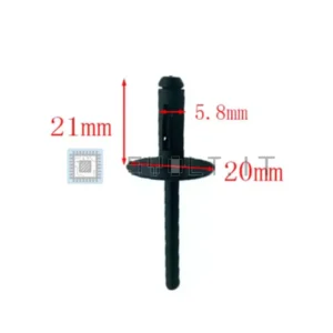 Rivetti per Parafango Paraurti Ruota per BMW X5 E70