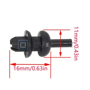 4pz Clip Fissaggio Mensola Cofano per Citroen 699218