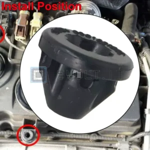 6pz Tappi per Cofano Anteriore per VW Audi 03G103184