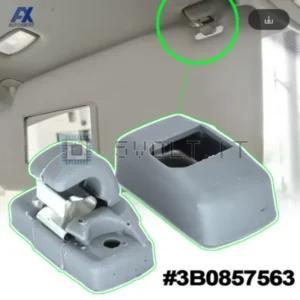 Gancio Visiera Parasole Clip Staffa per Seat Ibiza 3B0857563