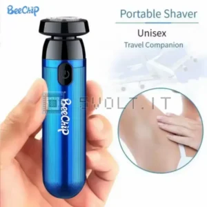 Mini Rasoio Elettrico Portatile Ricarica Rapida Unisex