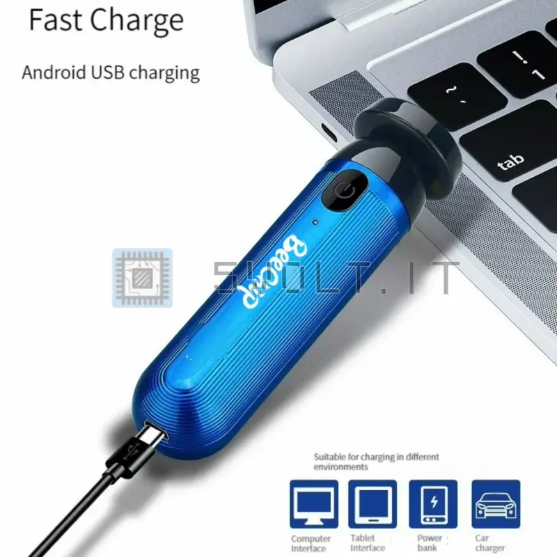 170832-2.webp Mini Rasoio Elettrico Portatile Ricarica Rapida Unisex