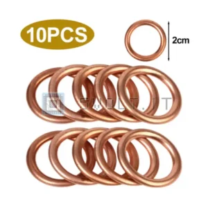 10pz Guarnizione in Rame Tappo Scarico Coppa Olio Audi VW