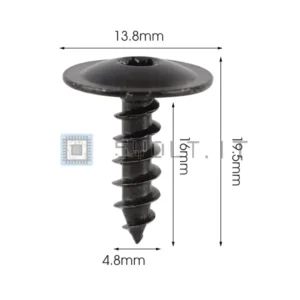 10pz Viti Fissaggio Pararuota Torx per A1 A3 Q3 N90974701