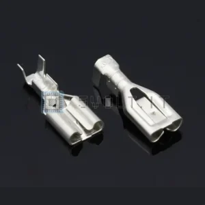 50pz Terminali a Crimpare 6.3mm Maschio Femmina