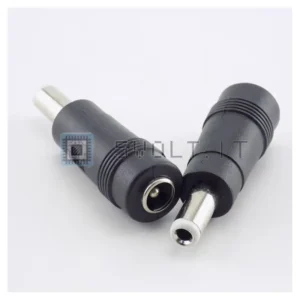 2pz Connettore Alimentazione Maschio 5.5x2.1mm CC Laptop