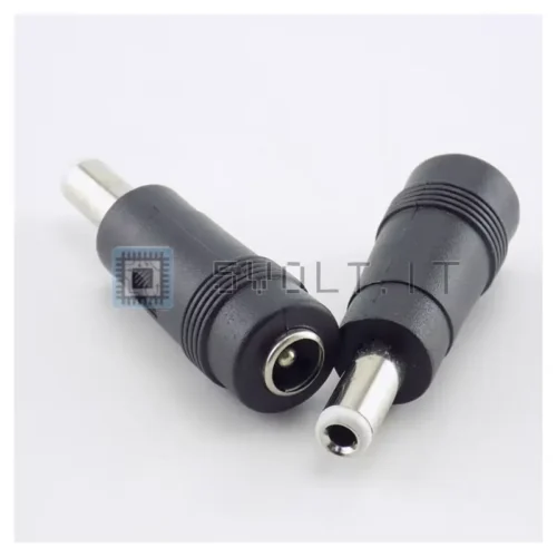 2pz Connettore Alimentazione Maschio 5.5x2.1mm CC Laptop