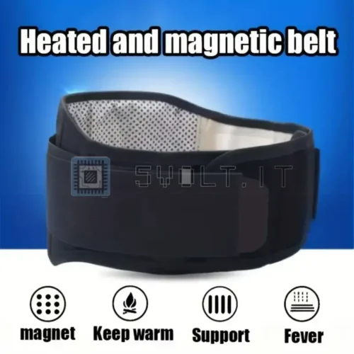 Cintura di Supporto Schiena Terapia Magnetica Riscaldante