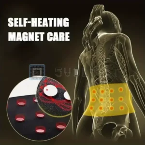Cintura di Supporto Schiena Terapia Magnetica Riscaldante