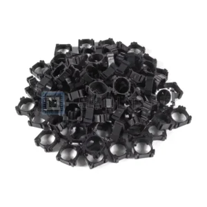 50pz Lotto Supporti per Batterie Litio 18650 in Plastica