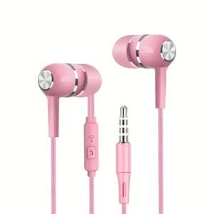Cuffie Con Microfono Per Smartphone jack  3,5 Mm Computer HD Bassi HIFI sportive