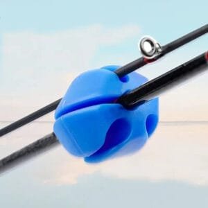 Clip Sfera Per Imbracatura Per Canna Supporto Per Riporre La Canna Da Pesca BLU