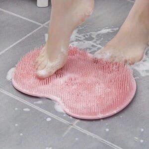 Spazzola da bagno multifunzionale piedi schiena tappetino massaggiatrice bagno