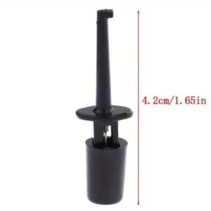 5 cavi utili per tester multimeter con ganci e clip per sonde colore casuale - immagine 3