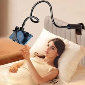 Supporto Per Cellulare Con Clip Con Braccio Lungo Flessibile E Morsetto