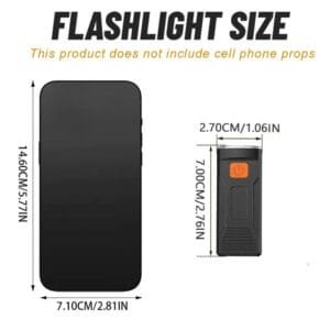 Luce per bicicletta USB ricaricabile multifunzionale a LED Bici ciclismo strada - immagine 3