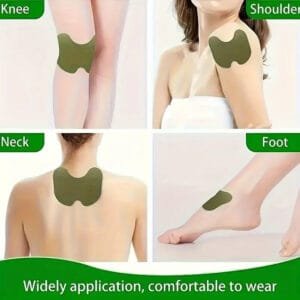 10 CEROTTI ANTIDOLORIFICI PER SOLLIEVO DOLORI ARTICOLARI E MUSCOLARI GINOCCHIO