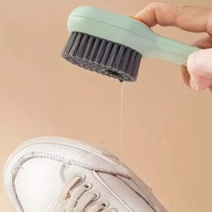 Spazzola Per Scarpe Morbida Speciale Per Lavare con dispenser sapone Bucato