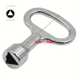 chiave universale per ascensori  chiave esagonale da 1,3 cm impugnatura da 5 cm - immagine 3