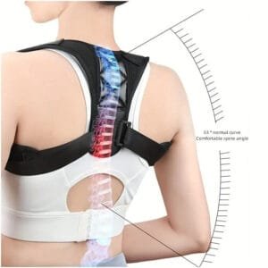 FASCIA PER SCHIENA TUTORE SUPPORTO CORRETTORE GOBBA POSTURA DORSO taglia L