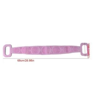 SPAZZOLA DA BAGNO PER PULIZIA E MASSAGGIO SCHIENA IN SILICONE SCRUBBER DOCCIA - immagine 3