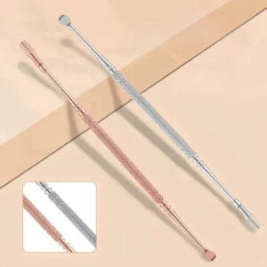 1 pz Pulitore A Cucchiaio Scavare Orecchie Strumento pulizia orecchio Spirale