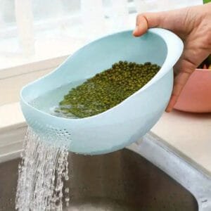 Ciotola Per Lavare Il Riso Colino Accessori Da Cucina mini colapasta