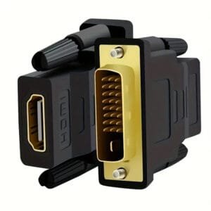 Adattatore DVI D Bidirezionale A HDTV, Connettore Maschio 24+1 A Femmina HDTV
