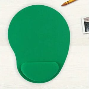 Tappetino per mouse da polso EVA per computer schiuma memory poggiapolsi verde