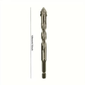 1 pezzo Punta da trapano a 4 denti esagonale foratura preciso 12mm - immagine 4