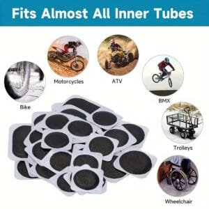 Kit Di Riparazione bicicletta Pellicola Abrasiva Per Pneumatici Accessori bici - immagine 3