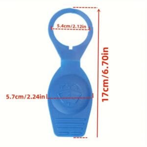 Tappo serbatoio carburante in plastica blu 8D0955455 compatibile per audi PER VW - immagine 3