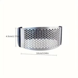 1PC TRITA SCHIACCIA AGLIO SPREMIAGLIO MANUALE IN ACCIAIO INOSSIDABILE INOX - immagine 3