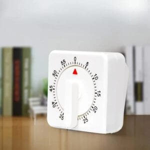 Timer cronometro manuale da cucina casa temporizzatore orario contatore 60 max