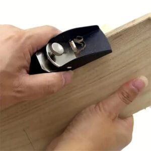Mini Pialla per Rifilatura Lama in Acciaio Attrezzi da Lavorazione del Legno